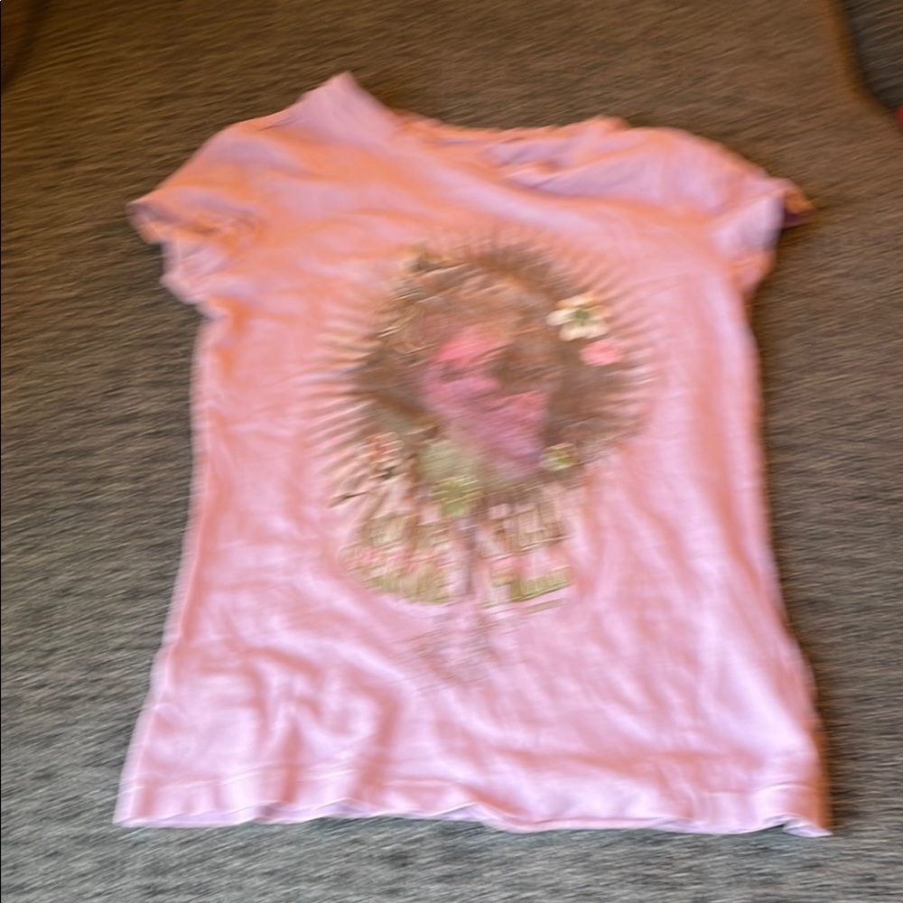 Hard Rock Cafe Pink Short Sleeve Tee